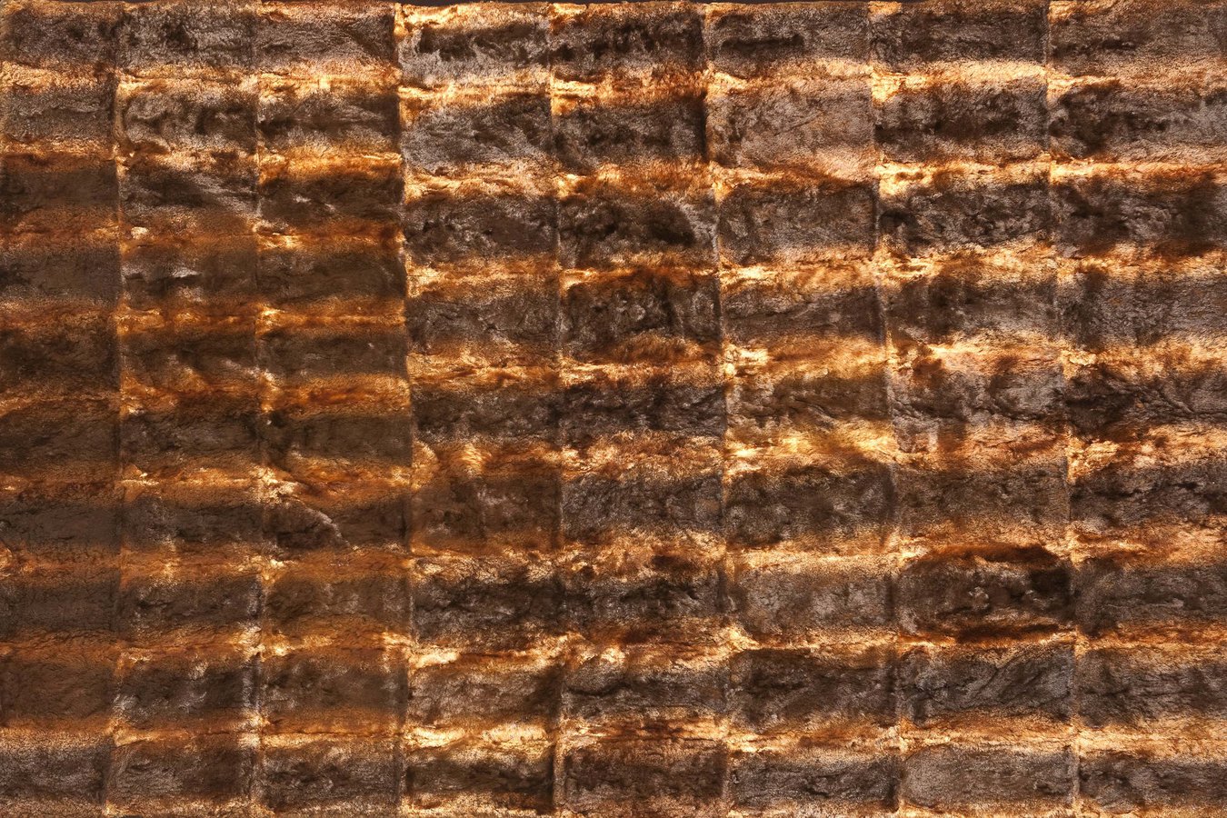 鸭嘴兽皮毛毯