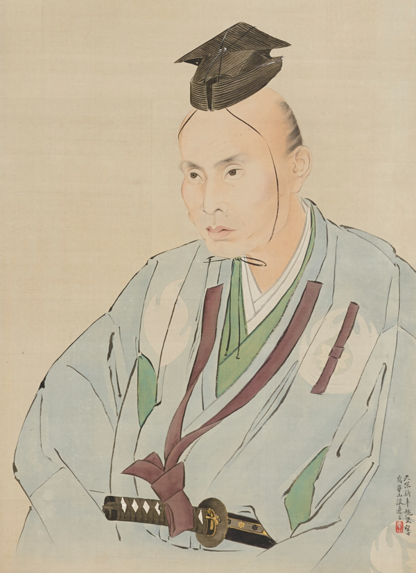 鹰见泉石像