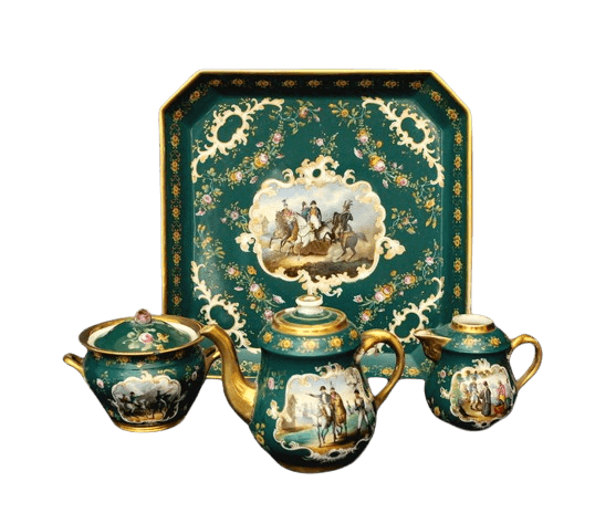 “自我”茶具(沃洛基蒂内瓷器)