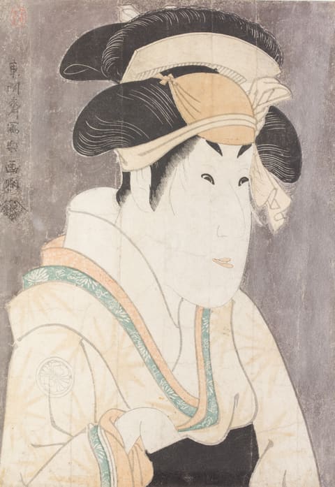 第三代濑川菊之丞饰田边文藏之妻阿静