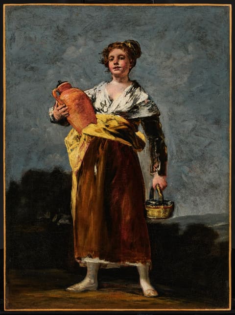 《挑水女》（“La Aguadora”）