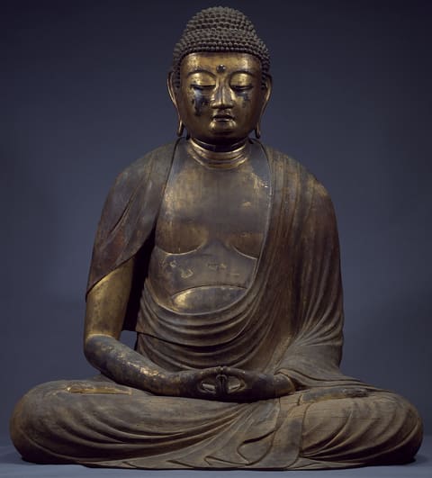 坐姿阿弥陀佛（沉思像）