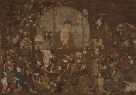 释迦（释迦牟尼）自金棺中起立