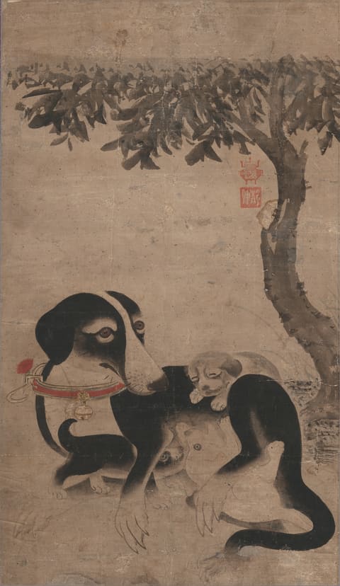 犬与幼犬图