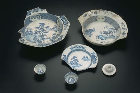 “南京货物”瓷片
