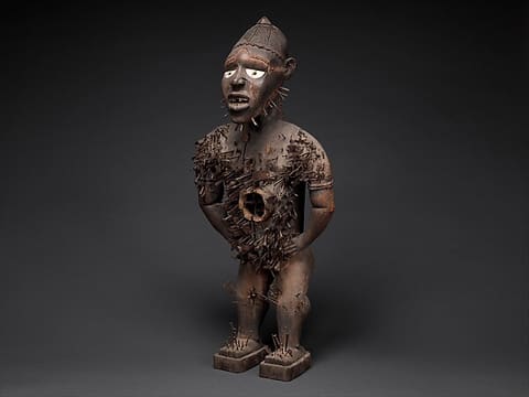 Mangaaka 神力像（Nkisi N'Kondi）